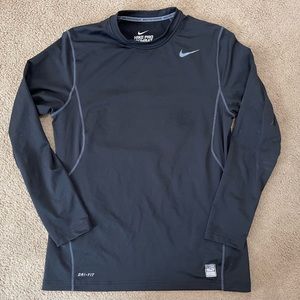 Nike Pro Combat Mens Fitted Long Sleeve Thermal-Large